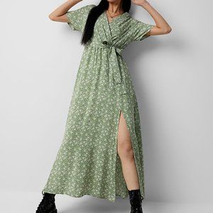 Simons, Twik, L, Floral Wrap Maxi Dress